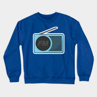 Beautiful Music Tape Sticker vector illustration. Technology recreation icon concept. Cassette tape recorder sticker vector design. Analog media for recording and listening stereo. Crewneck Sweatshirt